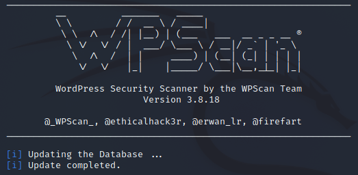 WPScan update